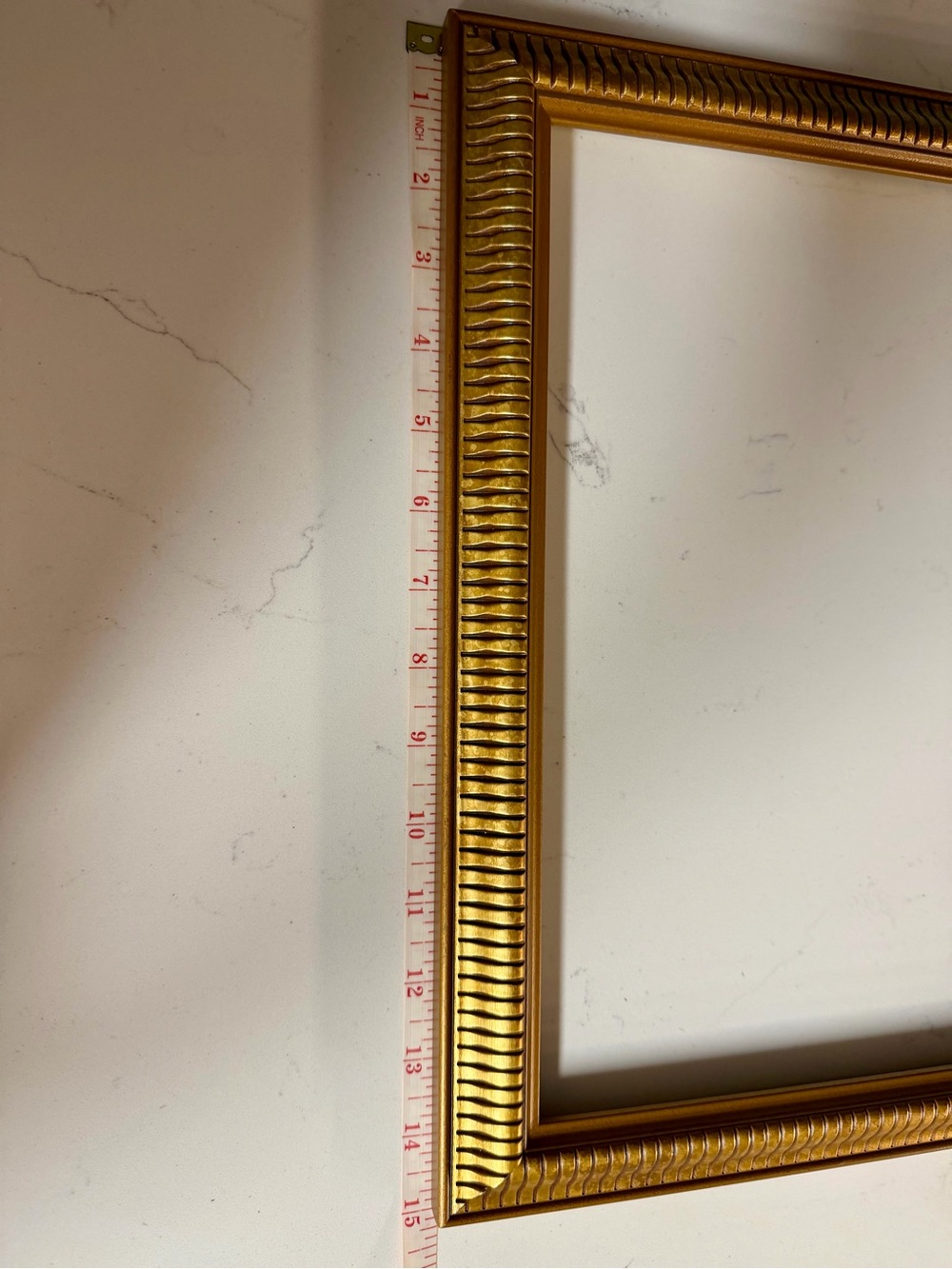 Gold Decorative Wooden Picture Frame - Classic Accent - Picture 5 of 5